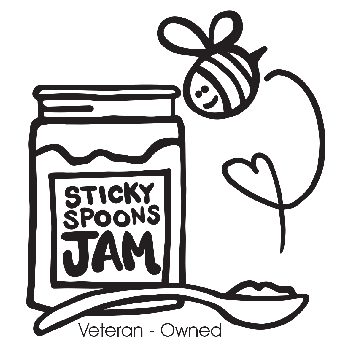 Sticky Spoons Jam, LLC Logo